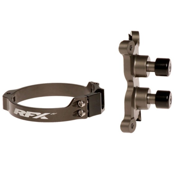 Holeshot система RFX Pro Series 2 L/Control Dual Button (Hard Anodised) - KTM/Husqvarna Factory WP 52mm