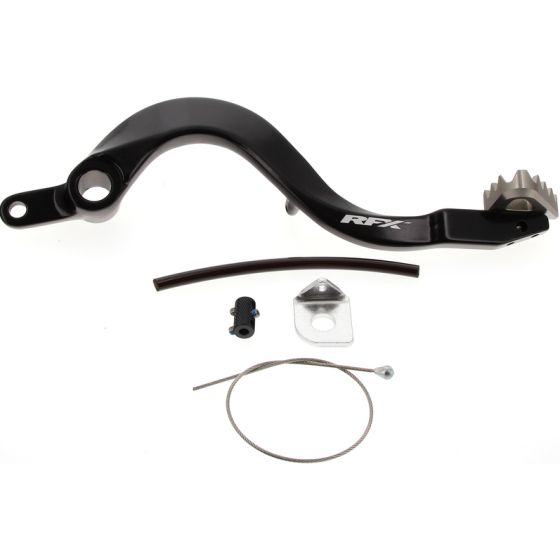 Заден лост за спирачка RFX Pro ST Rear Brake Lever (H/A Black / H/A Titan) - Kawasaki KXF450 06-25