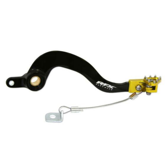 Заден лост за спирачка RFX Pro ST Rear Brake Lever (Black/Yellow) - Suzuki RM125