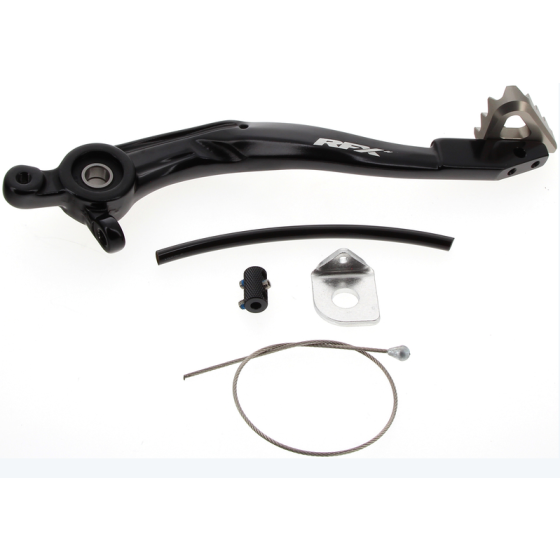 Заден лост за спирачка RFX Pro ST Rear Brake Lever (H/A BK/Ti) KTM 17-23