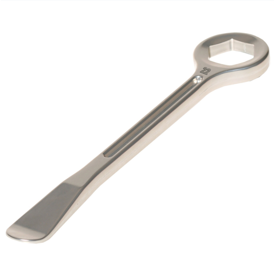 Гаечен ключ с щанга RFX Race Spoon and 17mm Spanner End Tyre Lever - Aluminium
