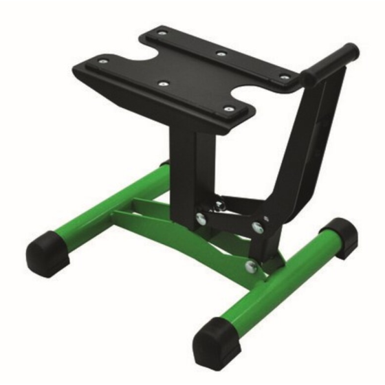 Стойка за мотор RFX x Bihr Pro XTreme Pillar H Lift Up Bike Stand - Green