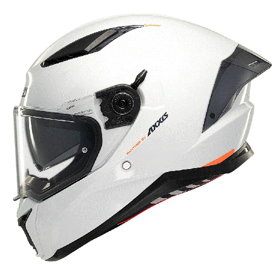 Каска AXXIS PANTHER SV SOLID WHITE GLOSS