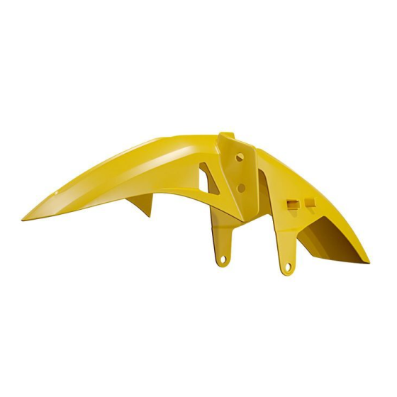 Преден калник RACETECH Low Front Fender (Yellow) XL 750 Transalp 23-25 / Tenere 700 19-24
