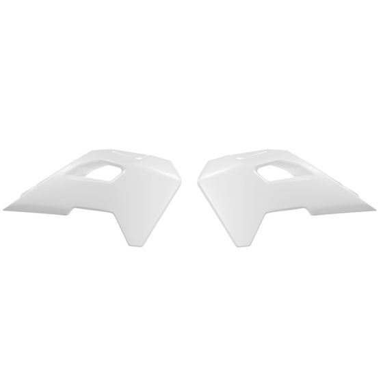 Пластмасови капаци за радиатор RACETECH Radiator Covers HUSQ TC 50 24-25 (White)