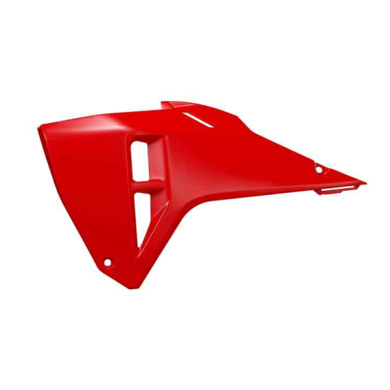 Пластмасови капаци за радиатор RACETECH Radiator Covers (Red) CRF 250R/450R 25-26