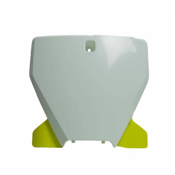 Табела за номер RACETECH Front Number Plate White/Yellow Husqvarna TC/FC 19-20