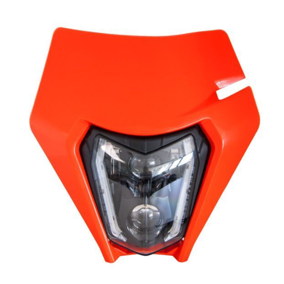Фар RACETECH LED Homologated Headlight (Neon Orange) KTM 23-24