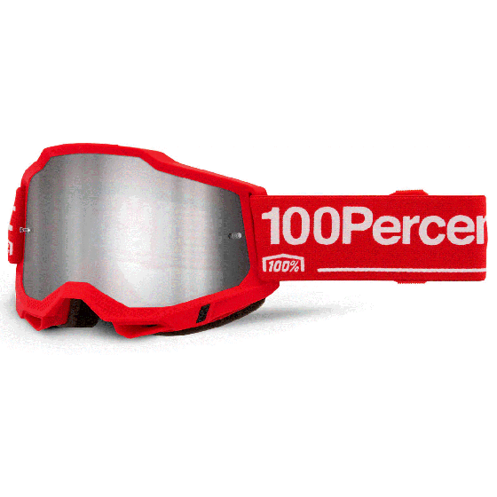 Мотокрос очила 100% ACCURI 2 WOLG MIRROR SILVER