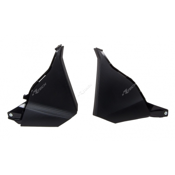 Протектори за въздушна кутия RACETECH Revolution Air Box Cover Black Yamaha Z125/250 (Black)