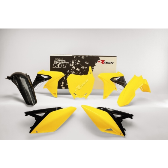 Комплект пластмаси RACETECH Plastic Kit OEM Colour (14-16) Yellow/Black Suzuki RM-Z250 10-18