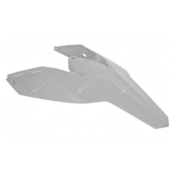 Заден калник RACETECH Rear Fender + Side Panels White Husaberg TE250/300 11-12