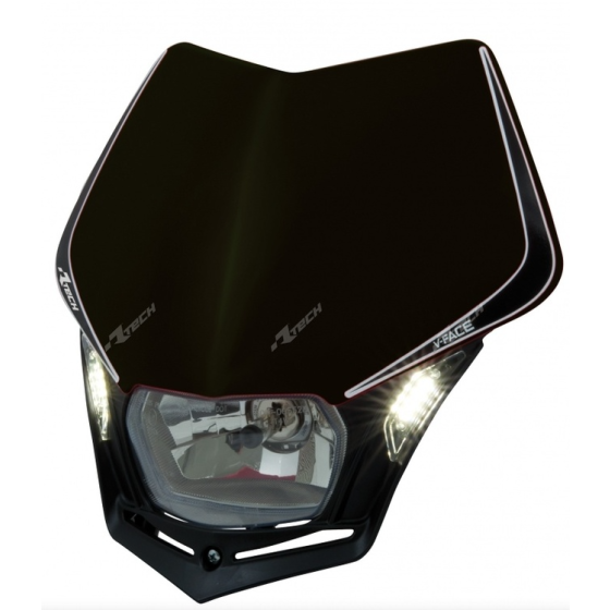 Фар RACETECH V-Face Headlight Led Black