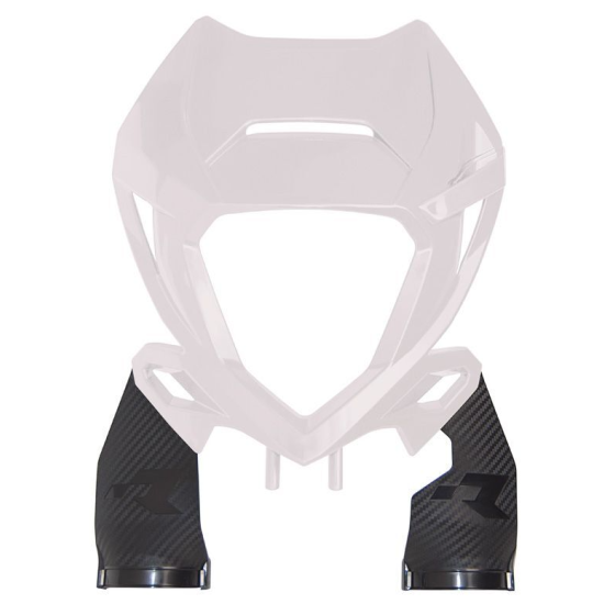 Маска за фар RACETECH Enduro Headlight - Beta RR 20-23 (White)