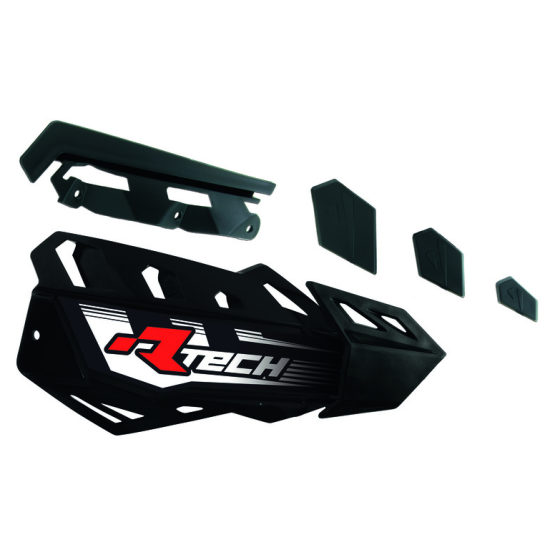 Резервни пластмаси за протектори за кормило RACETECH FLX Handguards Replacement Covers Black