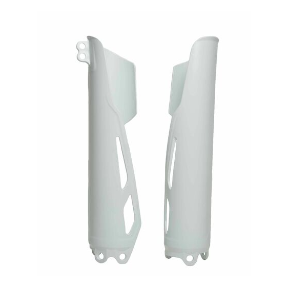 Предпазители за колове RACETECH Fork Guards - White CRF 250R 18-21 / 450R 17-24