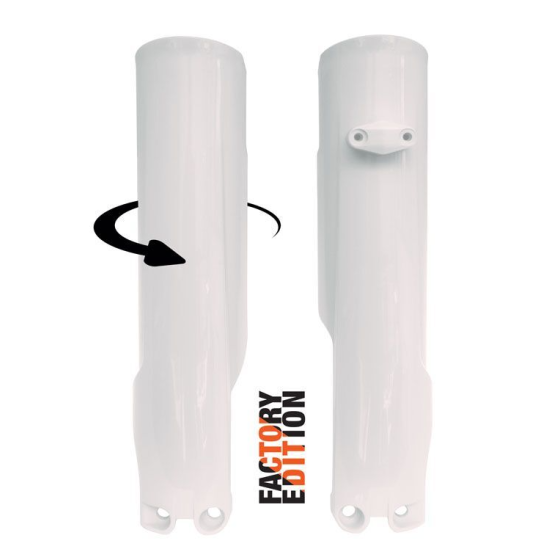 Предпазители за колове RACETECH Fork Protectors Husqvarna 23-25 (White)