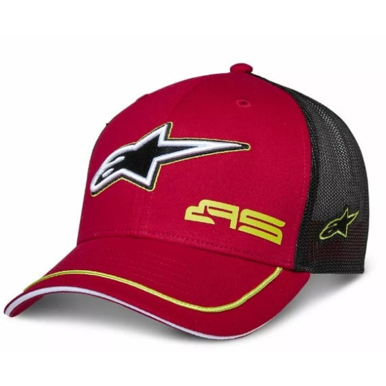 Шапка ALPINESTARS TRUCKER EXCEED RD/BK