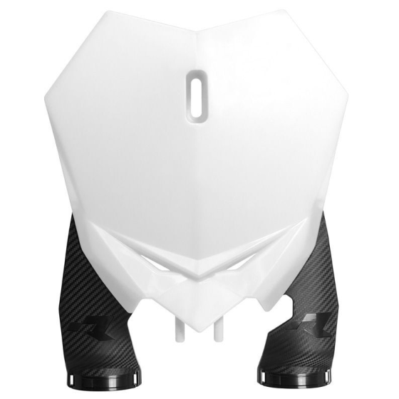 Табела за номер RACETECH Front Number Plate - Beta RX 300 2T 2024 (White)