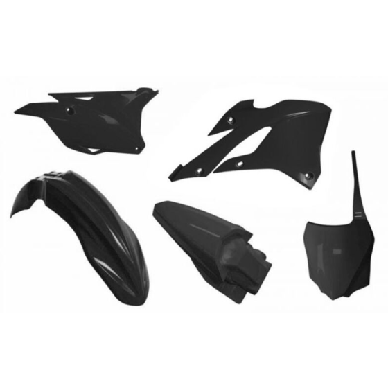 Комплект пластмаси RACETECH Plastic Kit - Kawasaki KX85/112 22-23 (Black)