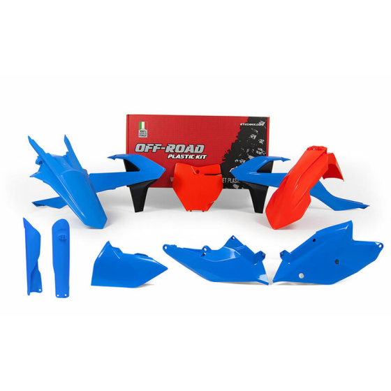 Комплект пластмаси RACETECH Plastic Kit Blue/Orange Limited Edition KTM 16-18