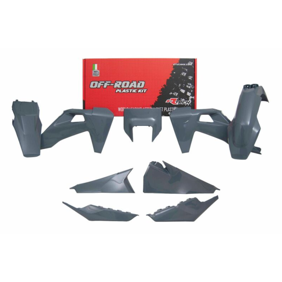 Комплект пластмаси RACETECH Plastic Kit Quantum Grey Husqvarna 2020