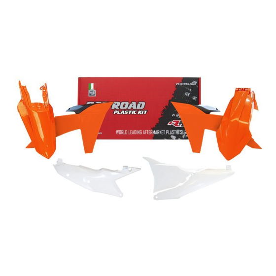 Комплект пластмаси RACETECH Plastic Kit with left Airbox Side Panel KTM 2024 (OEM)