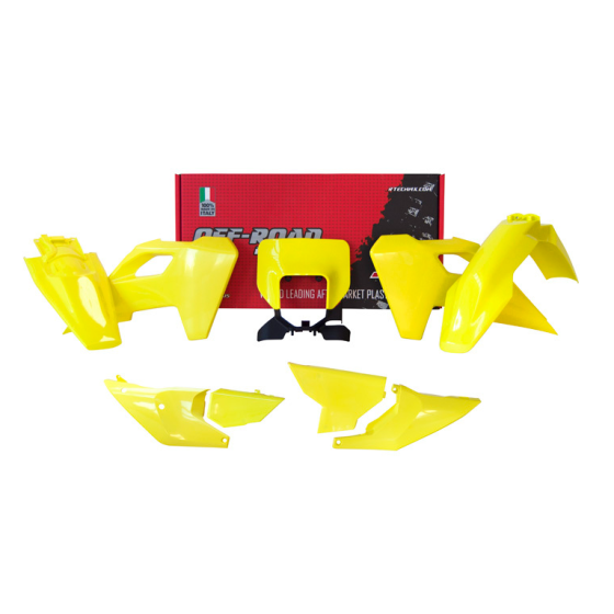 Комплект пластмаси RACETECH Plastic Kit 7 pcs Husqvarna 2024 (Yellow)
