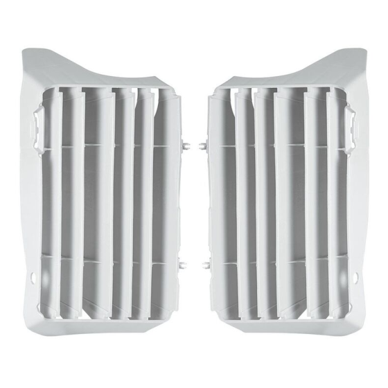 Предпазители за радиатор RACETECH Radiator Covers Honda CRF450R 21-24 (White)