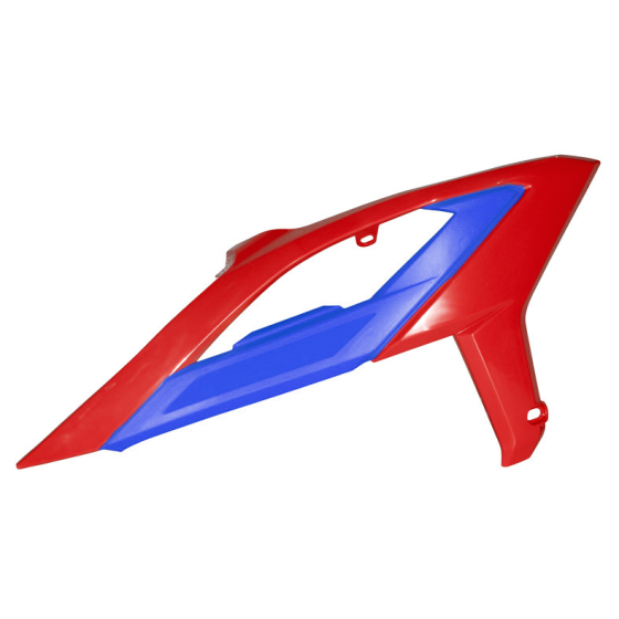 Пластмасови капаци за радиатор RACETECH Radiator Scoops With Support Beta RR 20-24 (Red/Blue)