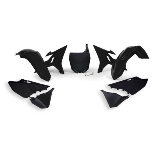 Комплект пластмаси RACETECH Revolution Replacement Plastics Kit (Black) Yamaha YZ125/250 02-21