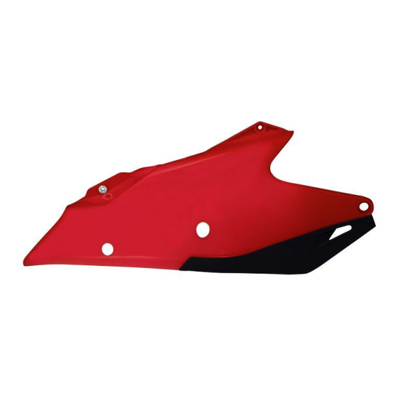 Странични панели RACETECH Side Panels - Gas Gas 21-24 (Red/Black)
