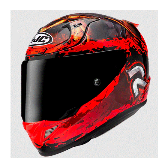 Каска HJC RPHA 12 DIABLO BLIZZARD MC1