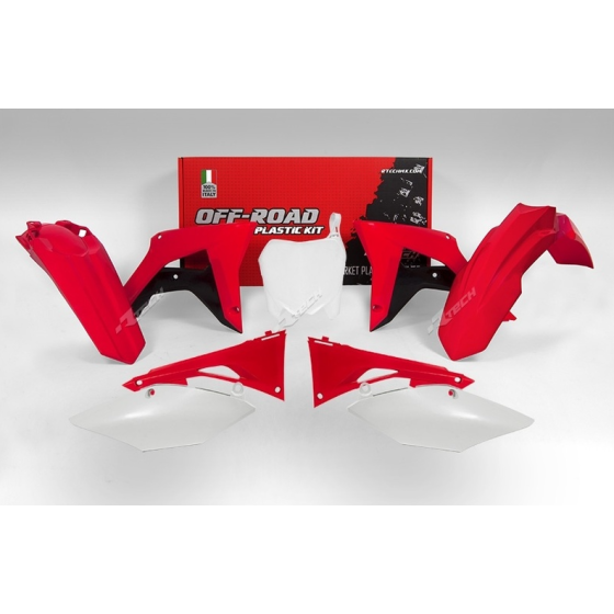 Комплект пластмаси RACETECH Plastic Kit OEM Color (2017) Red/Black/White Honda CRF450R 17-18