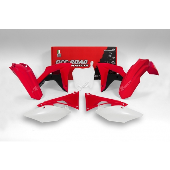 Комплект пластмаси RACETECH Plastic Kit OEM Color (2017) Red/Black/White Honda CRF450RX 17-18