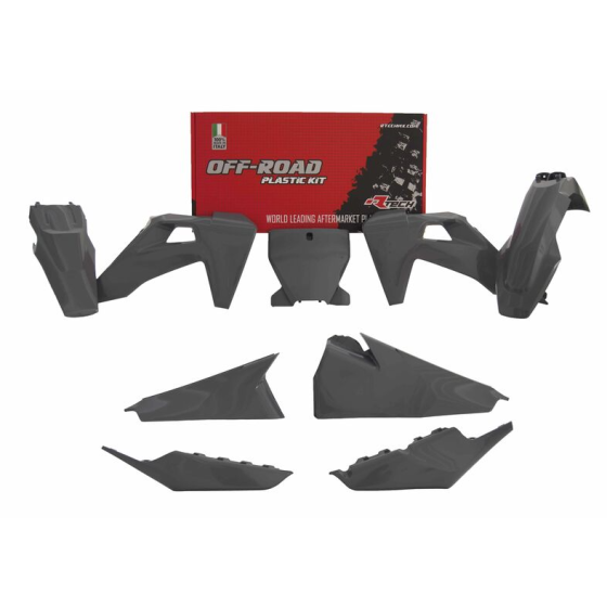 Комплект пластмаси RACETECH Plastic Kit Quantum Grey Husqvarna FC/TC 19-20