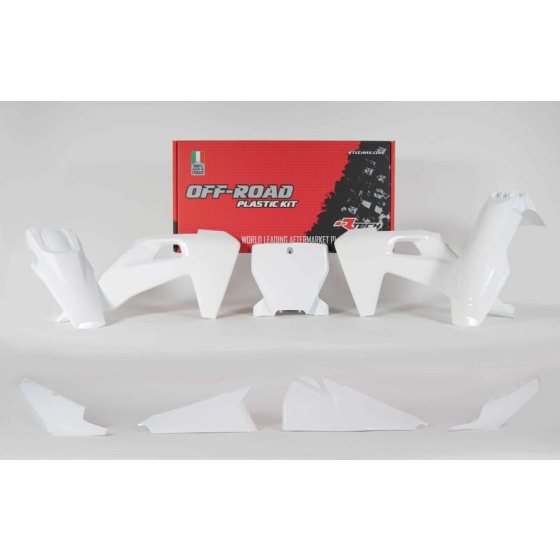 Комплект пластмаси RACETECH Plastic Kit White Husqvarna FC/TC 19-20