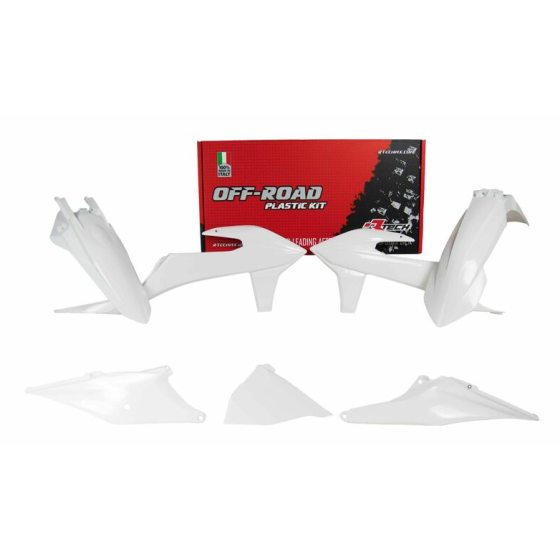 Комплект пластмаси RACETECH Plastic Kit White KTM EXC 20-23