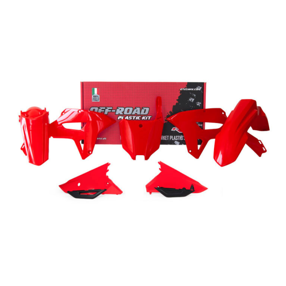 Комплект пластмаси RACETECH Plastics Kit OEM Red - Honda CRF450RX 21-24