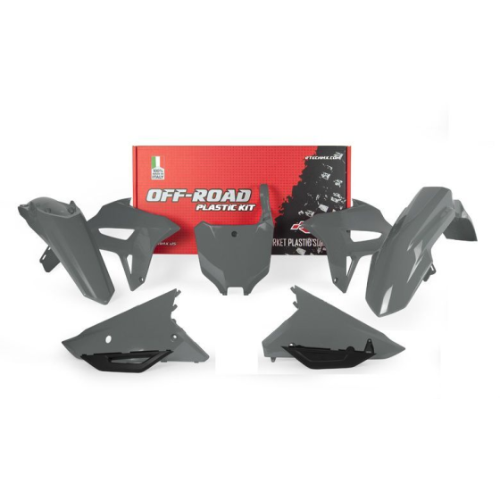 Комплект пластмаси RACETECH Plastics Kit Quantum Grey - Honda CRF450R 21-24