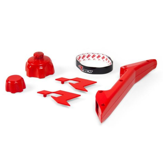 Аксесоари за бутилка за гориво RACETECH R15 Gas Can Accessory Kit (Red)
