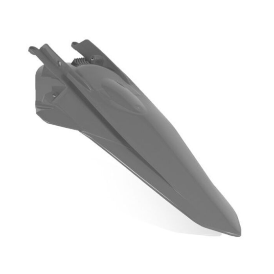 Заден калник RACETECH Rear Fender Quantum Grey KTM 20-23
