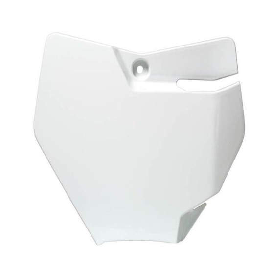 Табела за номер RACETECH Front Number Plate White KTM SX 65 16-23 / GASGAS MC 65 21-24