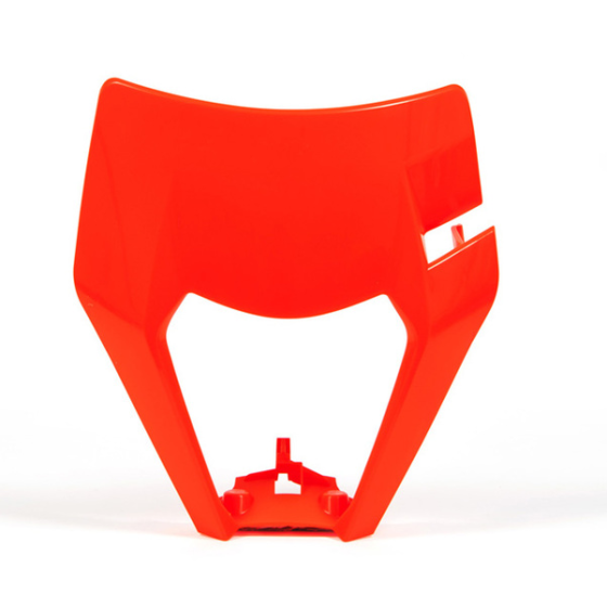 Маска за фар RACETECH Headlight Plastic Neon Orange KTM EXC