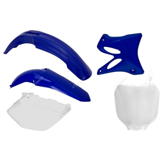 Комплект пластмаси RACETECH Plastic Kit OEM Color Blue/White Yamaha YZ125/250 02-05