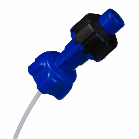 Адаптер за туба за гориво RACETECH Quick Fill Gas Can Conversion Kit (Blue)