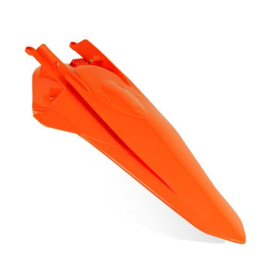 Заден калник RACETECH Rear Fender Neon Orange KTM 20-23