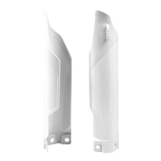 Предпазители за колове RACETECH Fork Protectors KX 85 (White)
