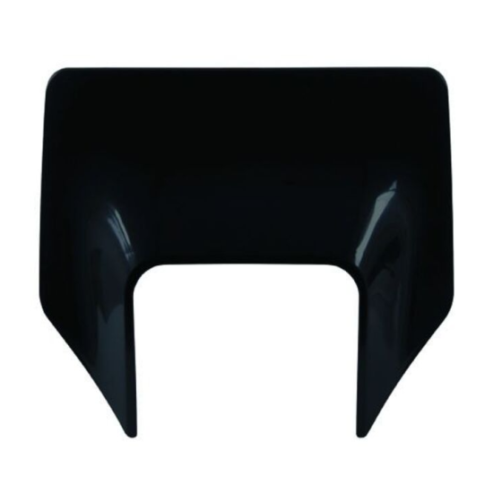 Маска за фар RACETECH Front Headlight Mask Husqvarna 17-19 (Black)