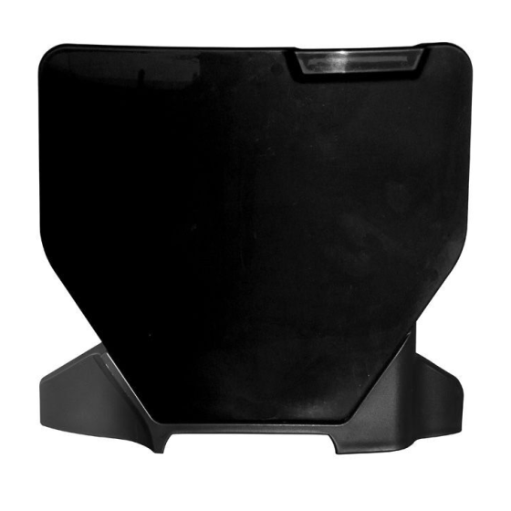 Табела за номер RACETECH Front Number Plate Husqvarna 23-25 (Black)